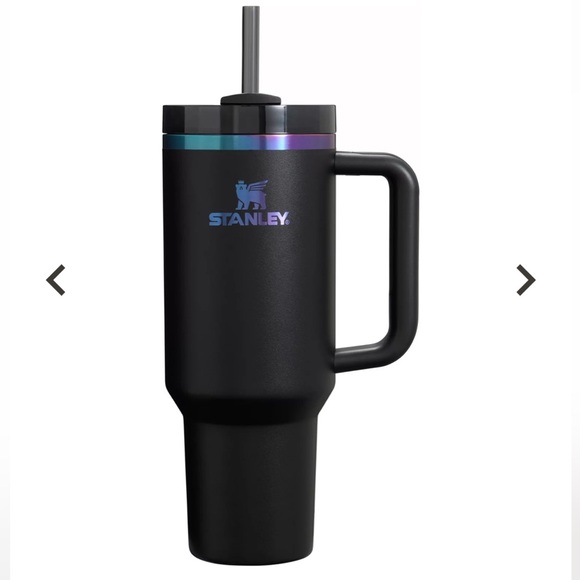 Stanley 40 oz. Quencher H2.0 FlowState Tumbler Black Chroma Collection - Picture 1 of 4